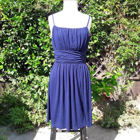 cobalt blue sundress